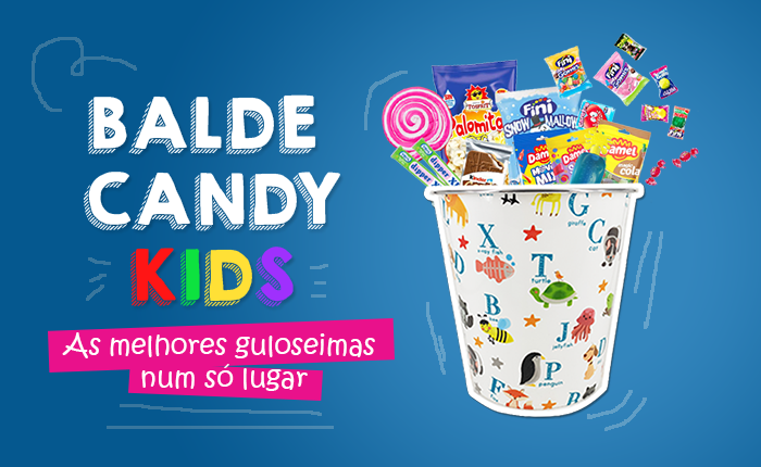 Balde Candy Kids