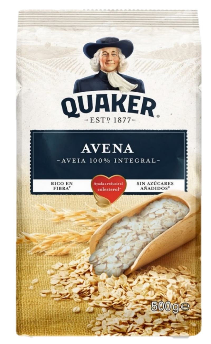Aveia Quaker 500g – Flocos de Aveia