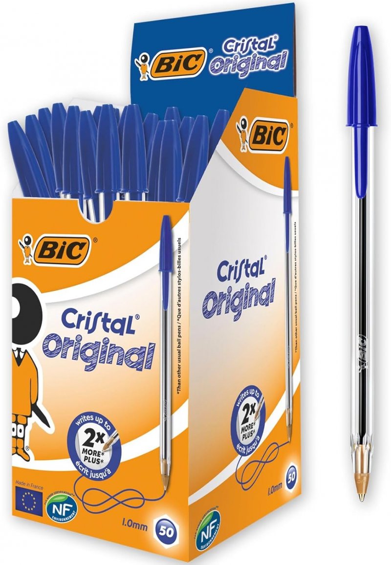 Esferográficas BIC – Caixa 50 Unidades