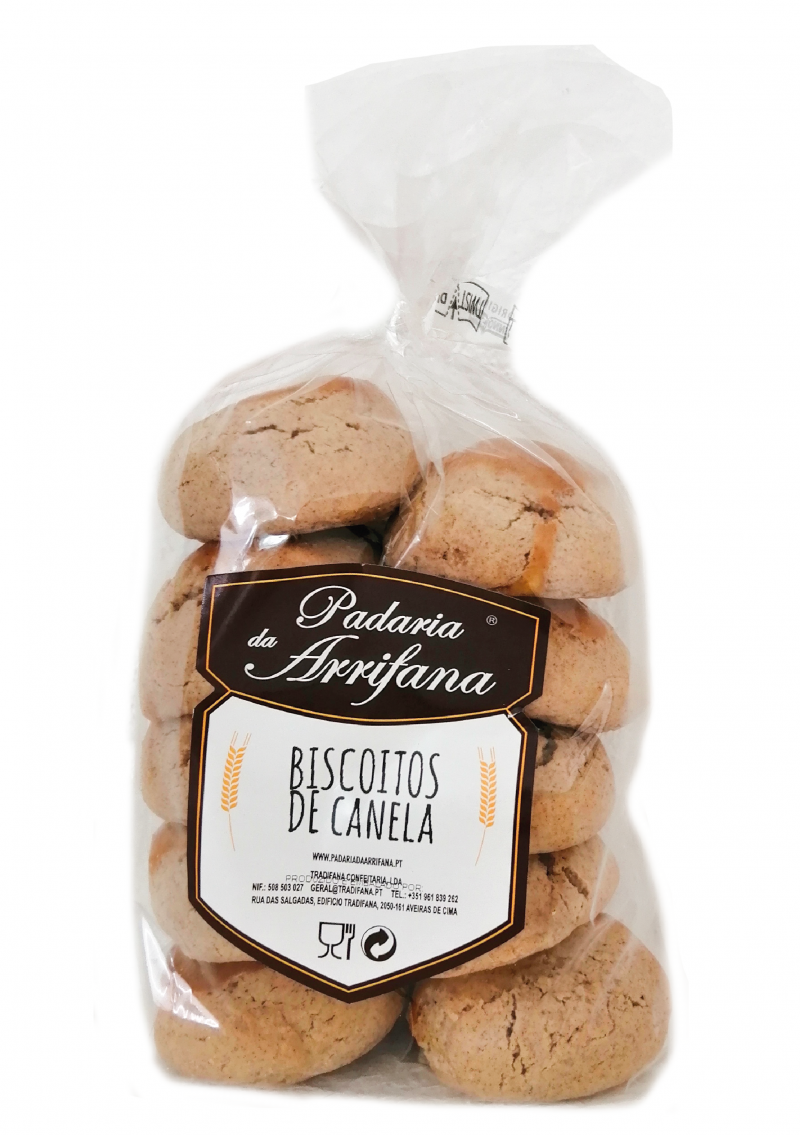 Biscoitos Artesanais Canela – Caixa com 6 Embalagens