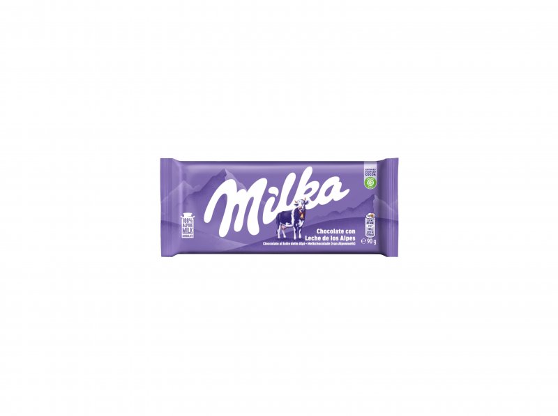Milka Tablete Chocolate de Leite 90g – Pack 25 Tabletes