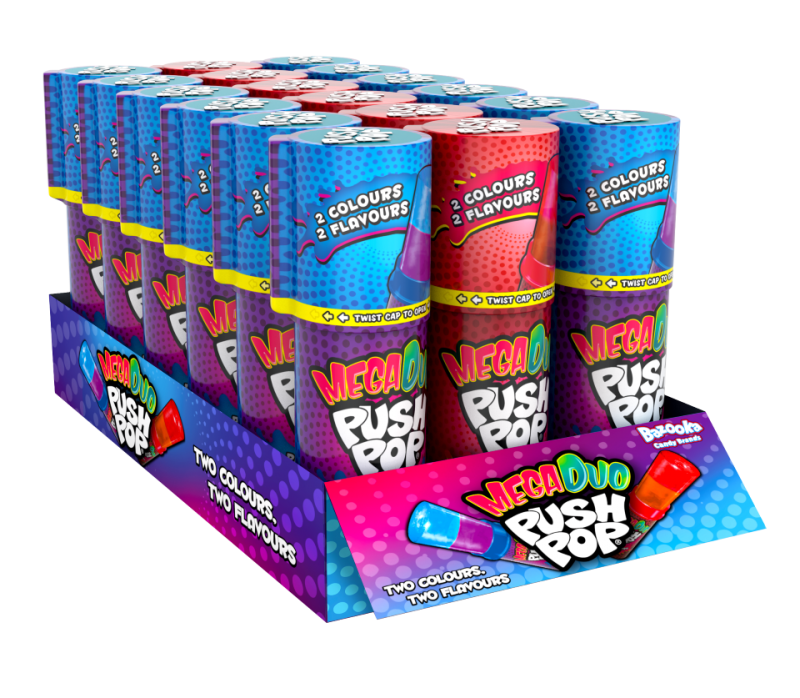 Push Pop Mega Duo – Display 18 Unidades