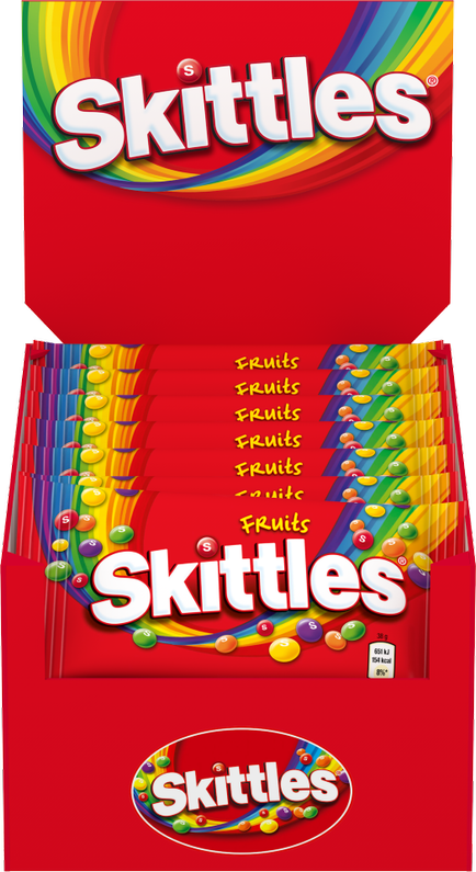 Skittles Fruta – Caixa 14 Saquetas