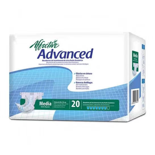 Affective Advance Fralda Absorvente Tamanho M – Pack 20 Unidades