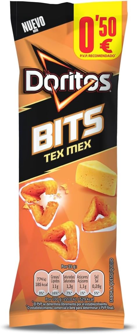 Doritos Bits Tex‑Mex – Pack 25 Unidades