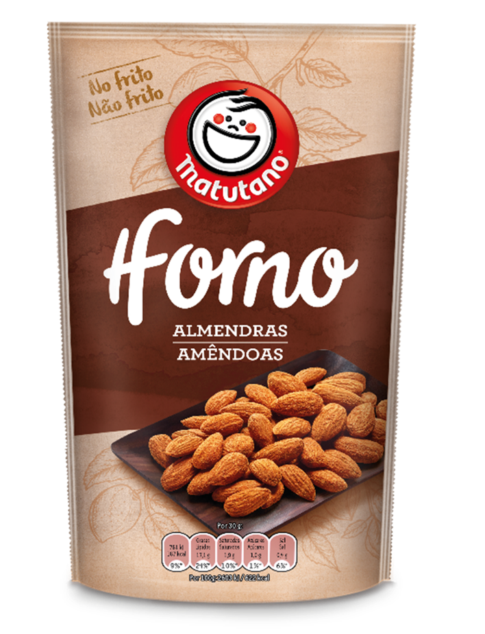 Amêndoas Tostadas no Forno Matutano 83g