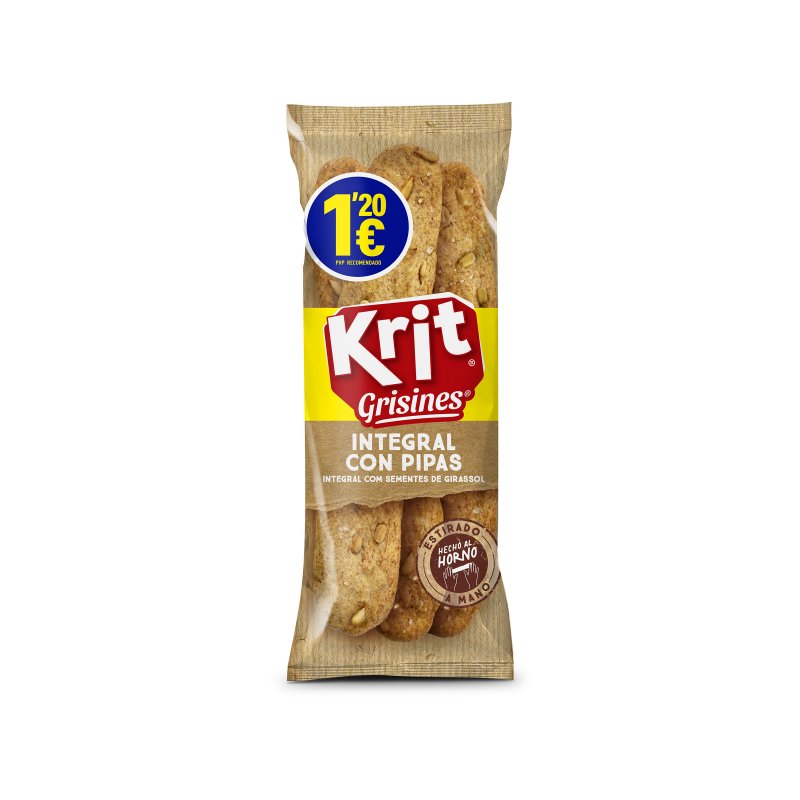 Krit Gressinos Integral 70g - Caixa 12 Unidades