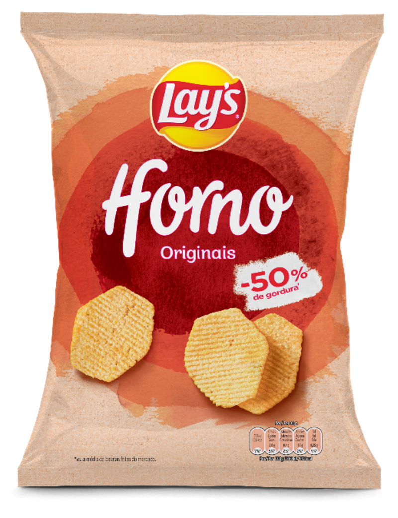 Batatas Fritas Forno Onduladas Lay's Sal 105g