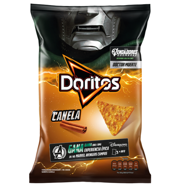 Snacks Milho Doritos Canela 140 g 