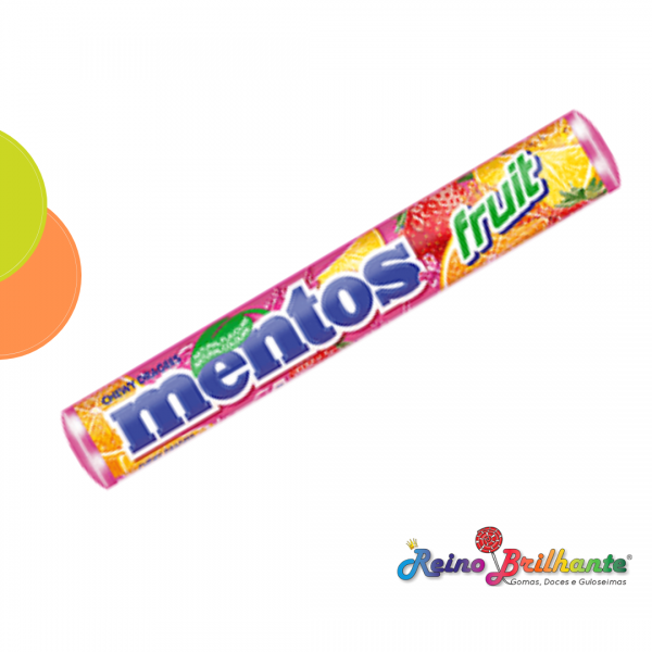 Mentos Mix Fruta – Display 20 Unidades